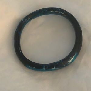 Dinosaur Designs Blue Bangle